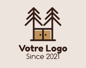 Furnishing - Pine Cabinet Furniture logo design