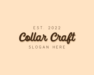 Boutique Cursive Company logo design