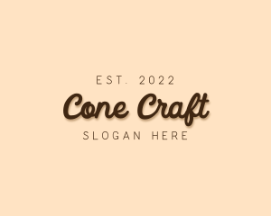 Boutique Cursive Company logo design