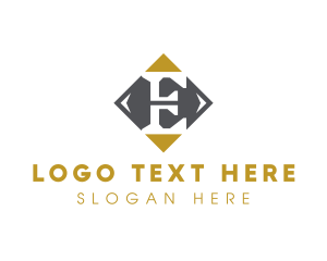 Initial - Elegant Premium Diamond logo design