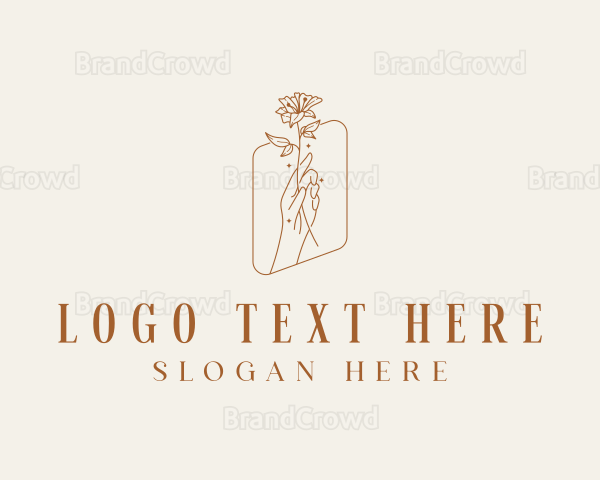 Flower Hand Spa Logo