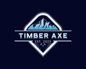 Outdoor Mountaineer Adventure logo design