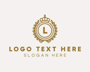 Luxury - Luxury Crown Badge logo design