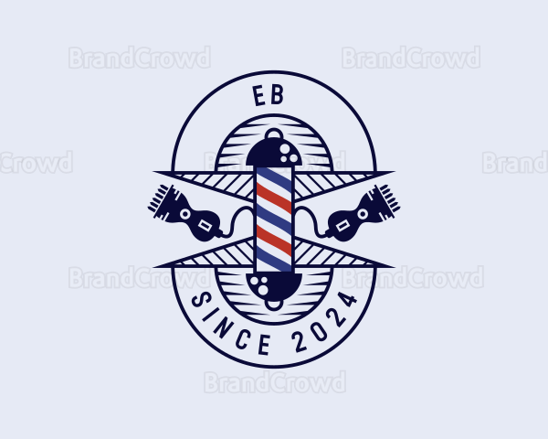 Hairstyling Barbershop Logo