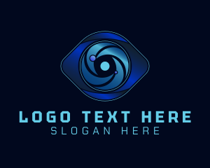 Visual - Cyber Eye Security logo design