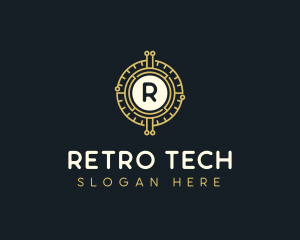 Blockchain Tech Crypto logo design