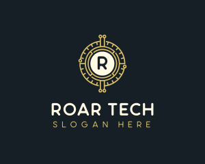 Blockchain Tech Crypto logo design