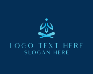 Exercise - Wellness Meditate Yoga logo design