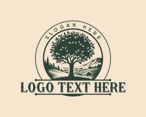 Arborist - Tree Valley Farm logo design