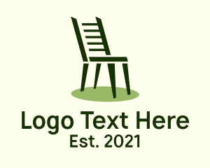 Home Furniture - Ladderback Dining Chair logo design
