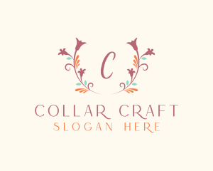 Floral Natural Cosmetics logo design