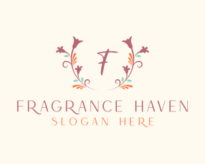 Floral Natural Cosmetics logo design