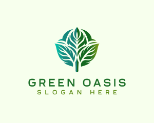 Vegetation - Leaf Nature Vegetation logo design