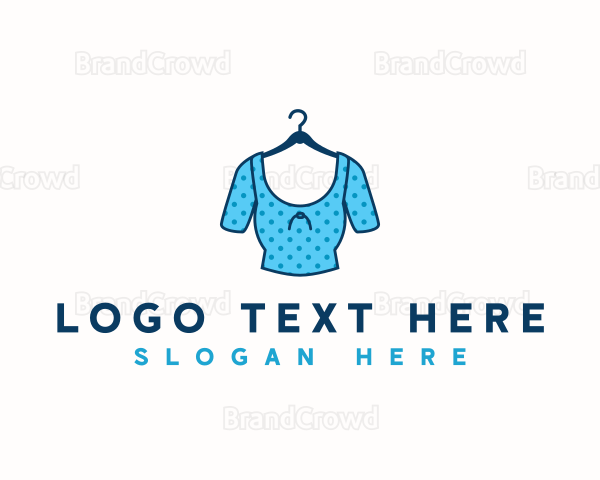 Blouse Hanger Clothing Logo