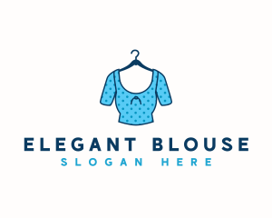 Blouse - Blouse Hanger Clothing logo design