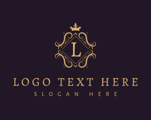 Medieval - Classy Decorative Emblem logo design