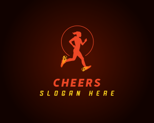 Runner Fire Shoes Logo