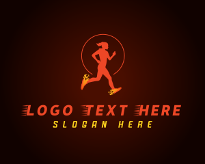 Runner Fire Shoes Logo