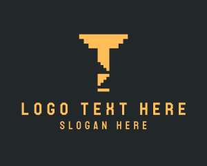 Brand - Generic Geometric Letter T logo design