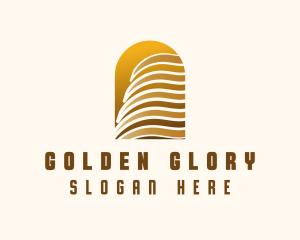 Glory - Elegant Skyscraper Building logo design