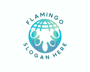 Family - Family Globe Foundation logo design