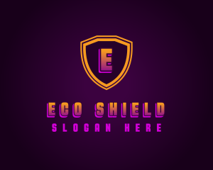 Gaming Shield Defense logo design