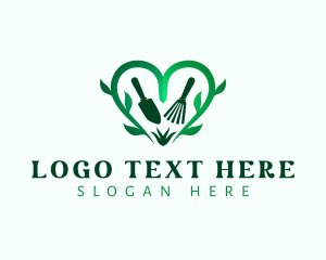 Landscaper - Garden Tools Letter M logo design
