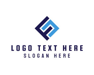 Letter - Consultant Agency Firm Letter F logo design