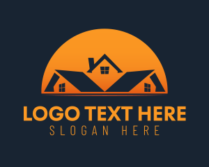 Residential - Sunset Home Residential logo design