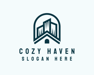 Urban House Building logo design