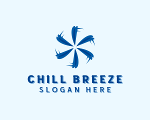 Cooling - Fan Ventilation Cooling logo design