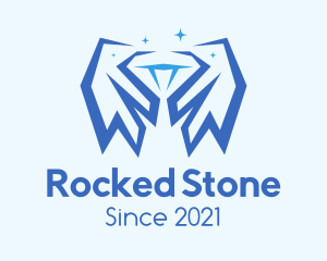 Blue Diamond Wings logo design