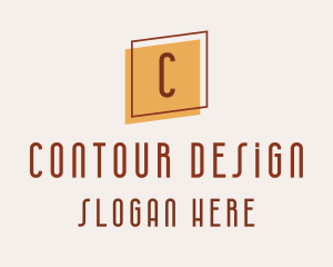 Square Frame Interior Design logo design