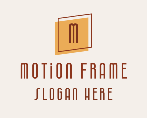 Square Frame Interior Design logo design