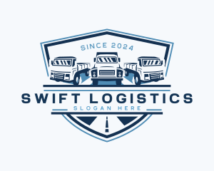 Logistics - Truck Logistics Cargo logo design