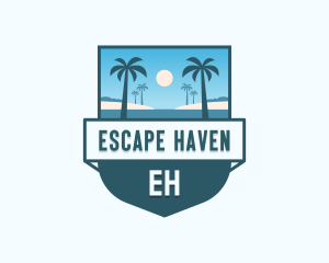 Getaway - Tropical Resort Getaway logo design