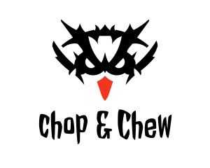 Evil Owl Tattoo Logo