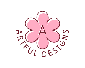 Feminine Flower Garden Florist  logo design