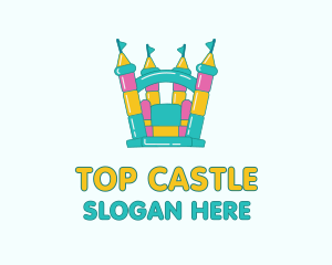 Inflatable Toy Castle  logo design