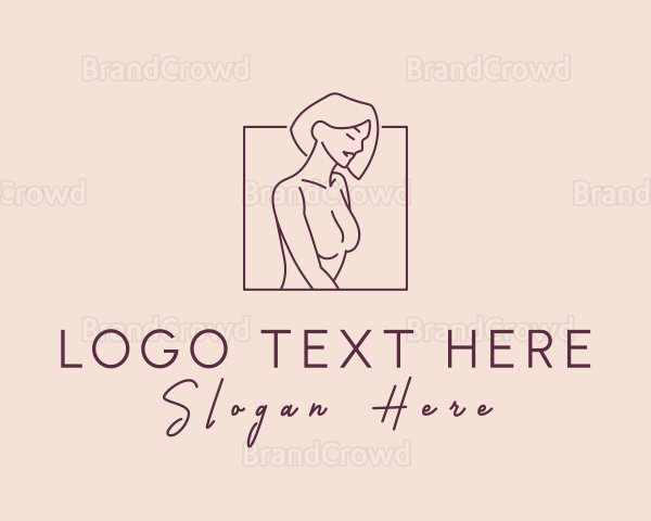 Female Sexy Body Logo