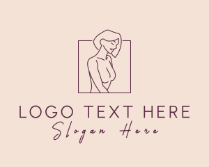 Model - Female Sexy Body logo design