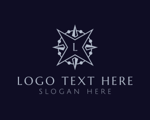 Premium - Luxury Star Compass logo design