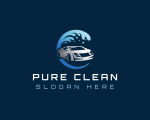 Automotive Splash Cleaning logo design