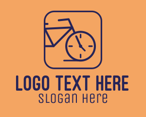 Minimalist - Cycle Bike Time logo design