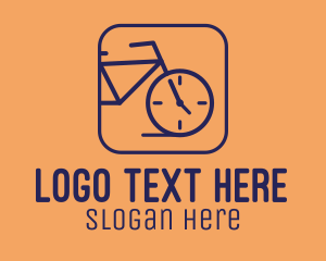 Cycling - Cycle Bike Time logo design