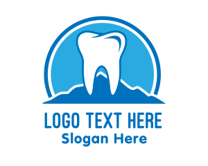 Mountain - Mountain Tooth Dentist logo design