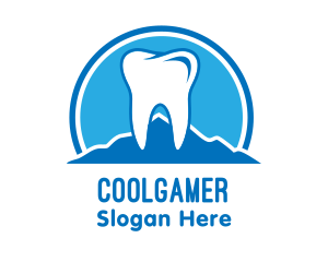 Mountain Tooth Dentist logo design