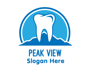 Mountain - Mountain Tooth Dentist logo design