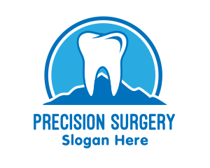 Surgery - Mountain Tooth Dentist logo design