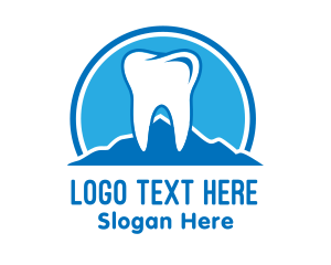 Mountain - Mountain Tooth Dentist logo design
